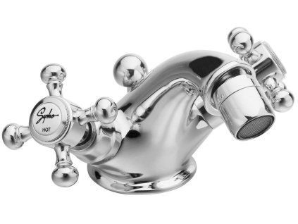 Sapho ANTEA stojánková bidetová baterie s výpustí, chrom 3181