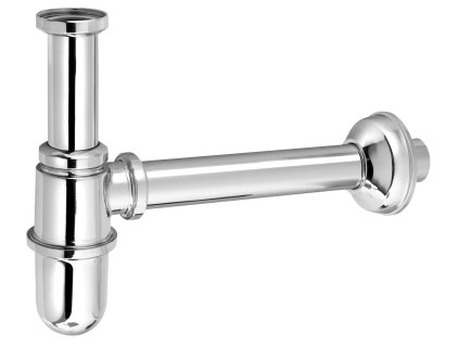 Sapho RETRO umyvadlový sifon 5/4", odpad 32 mm, chrom 9591
