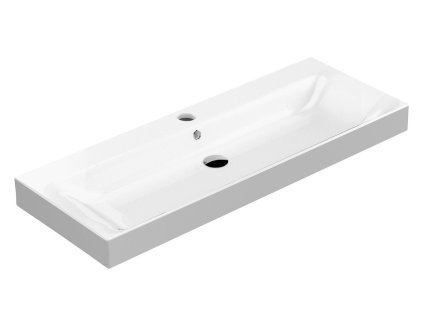 Kerasan CENTO keramické umyvadlo 120x45cm, bílá 353401