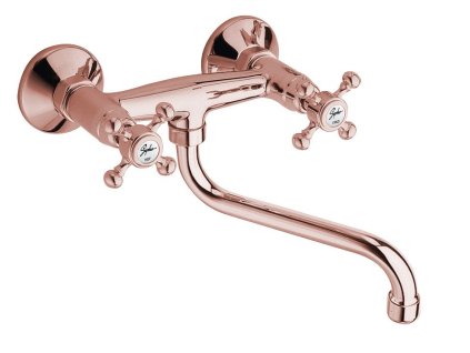 Sapho ANTEA nástěnná baterie, růžové zlato 3067