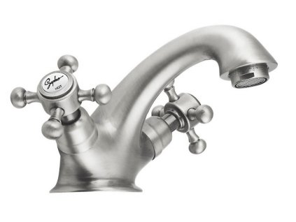 Sapho ANTEA stojánková umyvadlová baterie s výpustí, nikl 3178