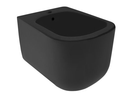Kerasan TRIBECA bidet závěsný 35x54cm, černá mat 512531