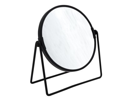 Ridder SUMMER kosmetické zrcátko na postavení, Ø 160mm, oboustranné, černá 03009010