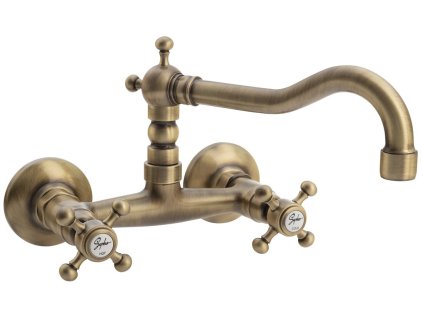 Sapho ANTEA nástěnná baterie, horní ramínko, bronz 3366