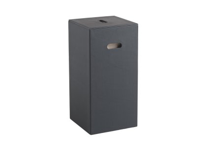 Gedy LUXURY koš na prádlo 30x61,8x30cm, černá 103614