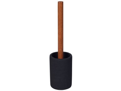 Sapho CRAFT WC štětka na postavení, acacia/černá 8572
