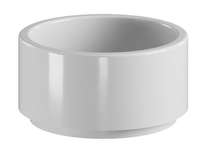 Kerasan OKE keramické umyvadlo na desku, Ø 30cm, bílá 554001