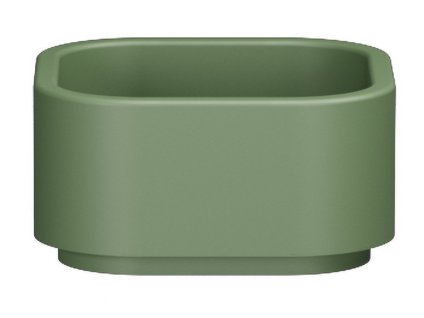 Kerasan HAKO keramické umyvadlo na desku 30x30cm, verde mat 554311