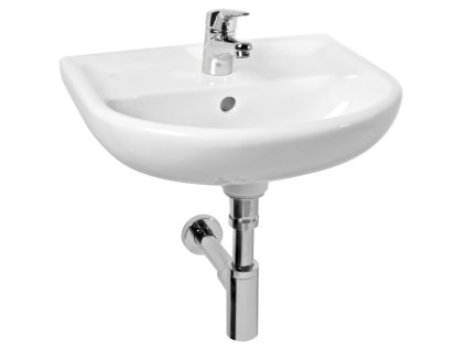 Jika Umyvadlo Jika Lyra Plus 65x52 cm otvor pro baterii uprostřed H8143840001041