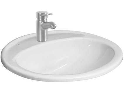 Jika Zápustné umyvadlo Jika Ibon 56x47,5 cm otvor pro baterii uprostřed H8130110001041