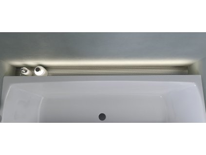 Polysan NIX nerezová vanová kapsa, 163cm, instalace do niky 72451