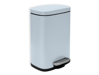 Spirella Spirella pedálový odpadkový koš AKIRA matná ledově modrá ocel 5 L 10.20814