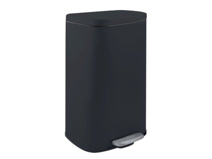 Spirella Spirella pedálový odpadkový koš AKIRA matná černá ocel soft-close 30 L 10.21568