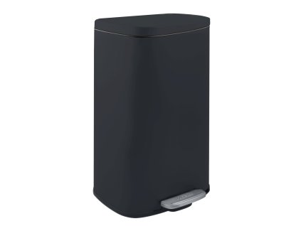 Spirella Spirella pedálový odpadkový koš AKIRA matná černá ocel soft-close 50 L 10.21573