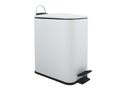 Spirella Spirella pedálový odpadkový koš ERIK mátná bílá ocel 5 L 10.20496