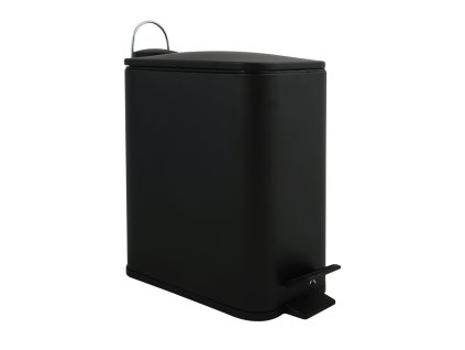 Spirella Spirella pedálový odpadkový koš ERIK mátná černá ocel 5 L 10.20497