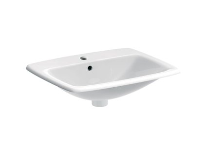 Geberit Zápustné umyvadlo Geberit Selnova 60x45 cm s otvorem pro baterii 500.307.01.7