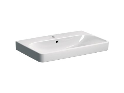 Geberit Umyvadlo Geberit Smyle Square 75x48 cm otvor pro baterii uprostřed 500.249.01.1