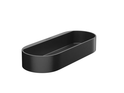 Hansgrohe Polička Hansgrohe WallStoris matná černá 27913670