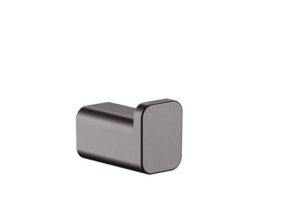 Hansgrohe Háček Hansgrohe AddStoris kartáčovaný černý chrom 41742340