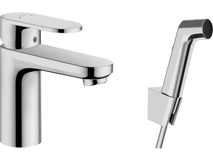 Hansgrohe Umyvadlová baterie Hansgrohe Vernis Blend s bidetovou sprškou chrom 71215000
