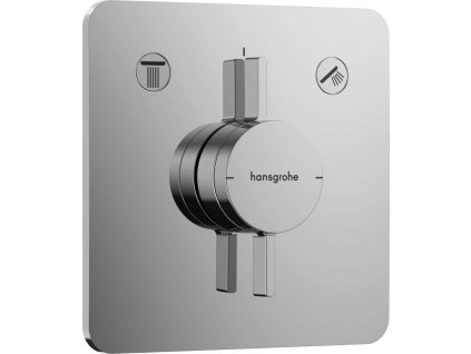 Hansgrohe Sprchová a vanová baterie Hansgrohe DuoTurn Q bez podomítkového tělesa chrom 75414000