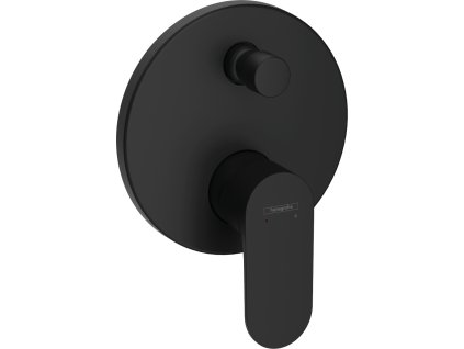 Hansgrohe Sprchová a vanová baterie Hansgrohe Rebris S bez podomítkového tělesa matná černá 72466670