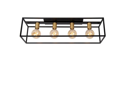 lucide ruben stropni svitidlo 4xe27 cerna 00124 04 30