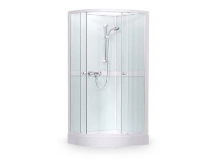 Roth Sprchový box čtvrtkruh 80x80 cm Roth Project 4000248