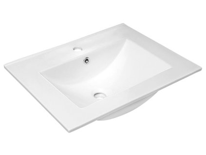 Sapho SLIM keramické umyvadlo, nábytkové, 60x46,5cm, bílá 1601-60