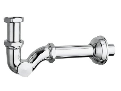 Sapho Bidetový sifon 5/4", odpad 32mm, chrom 9601