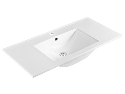 Sapho SLIM keramické umyvadlo, nábytkové, 100x46,5cm, bílá 1601-100
