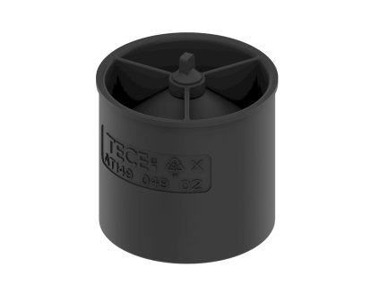 Tece Zápachová uzávěra Tece Drainline plast černá 660016