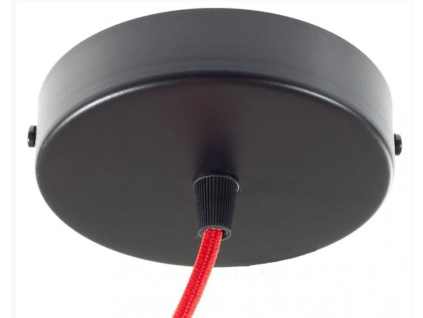 Baldachýn na 1 kabel provedení černá BC10