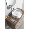 Aqualine Keramické umyvadlo na desku Ø 40 cm, bílá 49413