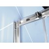 Polysan EASY čtvrtkruhová sprchová zástěna 1100x800mm, L/R, čiré sklo EL2415
