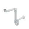 ALCA PLAST Prostorově úsporný umyvadlový sifon DN40 s převlečnou maticí 5/4" A434