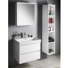 Sapho ESPACE otevřená policová skříňka 30x172x32cm, dub stříbrný ESC160-1111