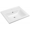 Aqualine ZUNO 55 keramické umyvadlo nábytkové 55x45cm, bílá 9055