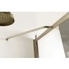 GELCO ANTIQUE boční stěna 800mm, ČIRÉ sklo, bronz GQ5680C