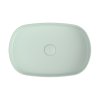 Isvea INFINITY OVAL keramické umyvadlo na desku, 55x36cm, zelená mint 10NF65055-2T