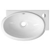 Sapho RIBERA keramické umývátko rohové 43x28,5 cm, otvor pro baterii vpravo, bílá AR497