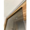 Polysan ARCHITEX sada pro uchycení skla, podlaha-stěna-strop, max. š. 1600mm, černá mat AXL2816B