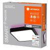 LEDVANCE ORBIS BACKLIGHT stropní svítidlo, 350x350mm, WIFI RGB+stmívatelné, 2800lm, 28W, IP20, černá AC314100055