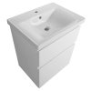 Aqualine ALTAIR umyvadlová skříňka 57x72,5x45cm, bílá AI260