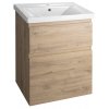 Aqualine ALTAIR umyvadlová skříňka 57x72,5x45cm, dub emporio AI360
