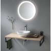 Aqualine VEGA deska pod umyvadlo 145x45cm, dub platin VG750