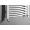Aqualine ECO připojovací sada rohová, nikl/bílá CP9810S