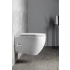 Isvea INFINITY CLEANWASH závěsná WC mísa, integrovaný ventil a bidet. sprška, Rimless, 36,5x53cm, bílá 10NFS1001I