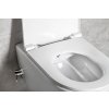 Isvea INFINITY CLEANWASH závěsná WC mísa, integrovaný ventil a bidet. sprška, Rimless, 36,5x53cm, bílá 10NFS1001I